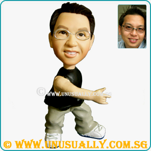 Custom 3D Caricature Figurine (Hey Yo...)